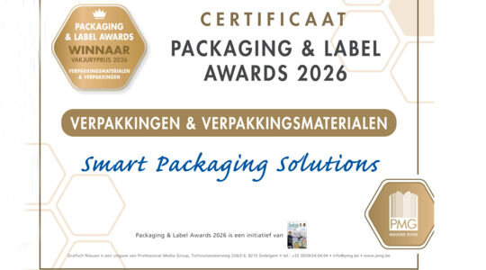Smart Packaging Solutions wins the Packaging & Label Award!